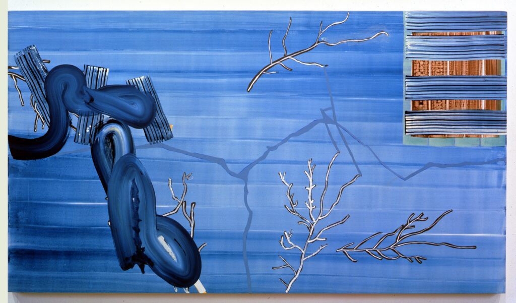 Juan Uslé, Mal de sol, 1994. Uslé-Civera Gyűjtemény. © Juan Uslé, VEGAP, Madrid, 2025