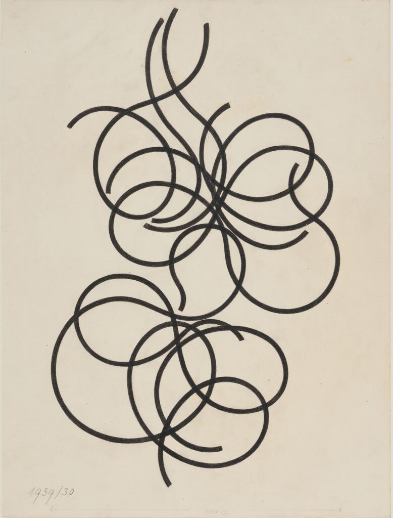 Sophie Taeuber-Arp. Vonalak vonás nagy, 1939-1941