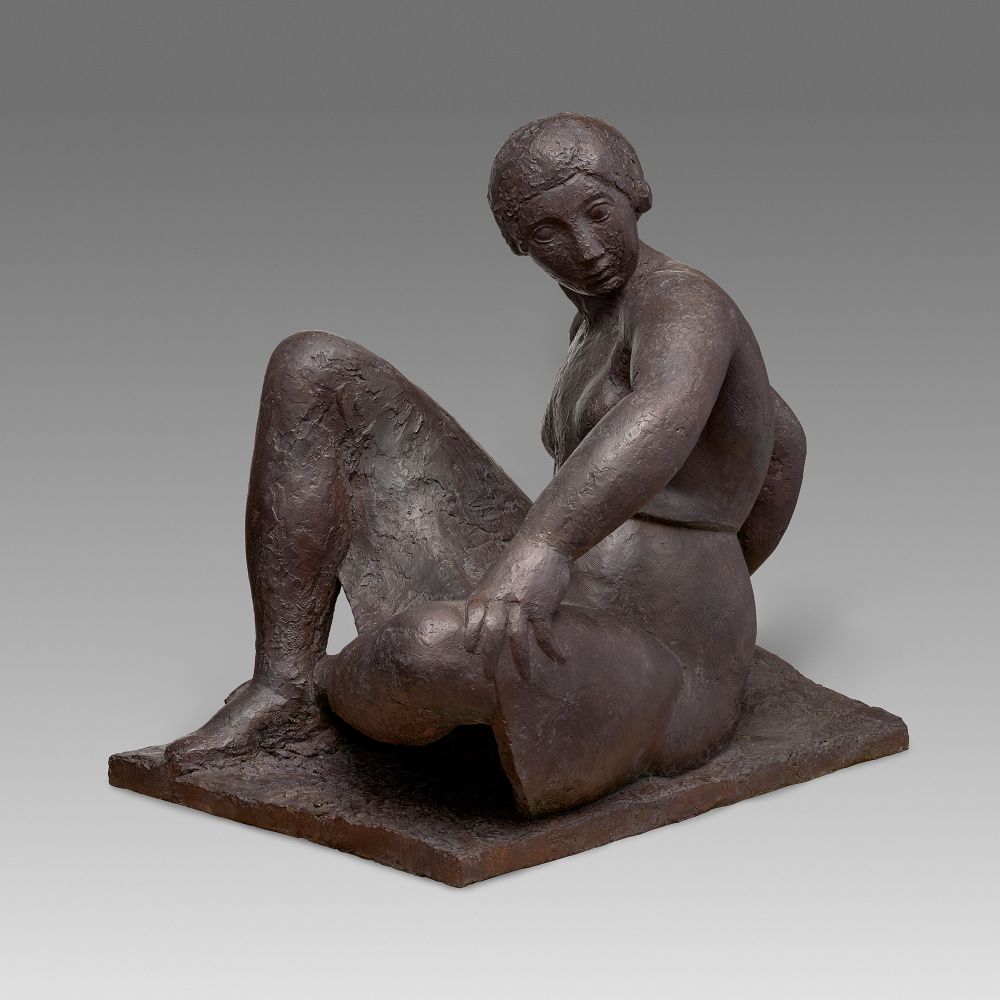 Manolo Hugué. Dona asseguda, 1930-1931
