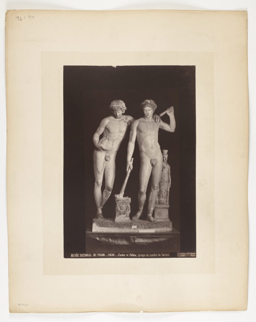J. Laurent y Cía. A San Ildefonso csoport, 1872 körül. Prado Múzeum archívuma
