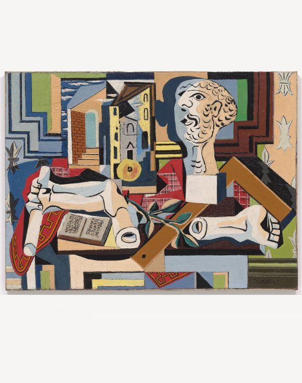 Pablo Picasso. Tanulmány gipszfejjel, 1925. The Museum of Modern Art, New York © Digitális archívum, The Museum of Modern Art, New York/Scala, Firenze