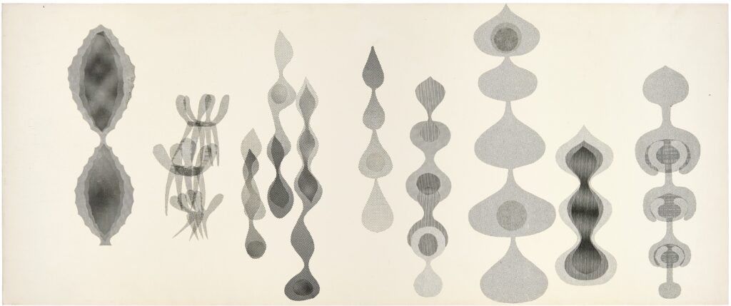 Ruth Asawa. Cím nélkül, 1950-es évek. Magángyűjtemény. © 2026 Ruth Asawa Lanier, Inc., David Zwirner jóvoltából; fotó: James Paonessa