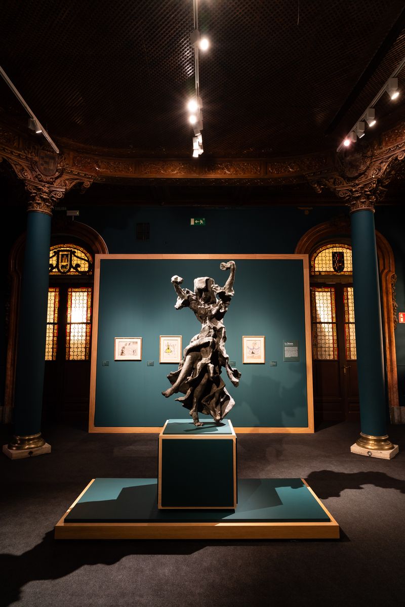Salvador Dali. La Crótalos, 1987-1988. Az 1974-ben készült szobor bővítése Salvador Dalí engedélyével
