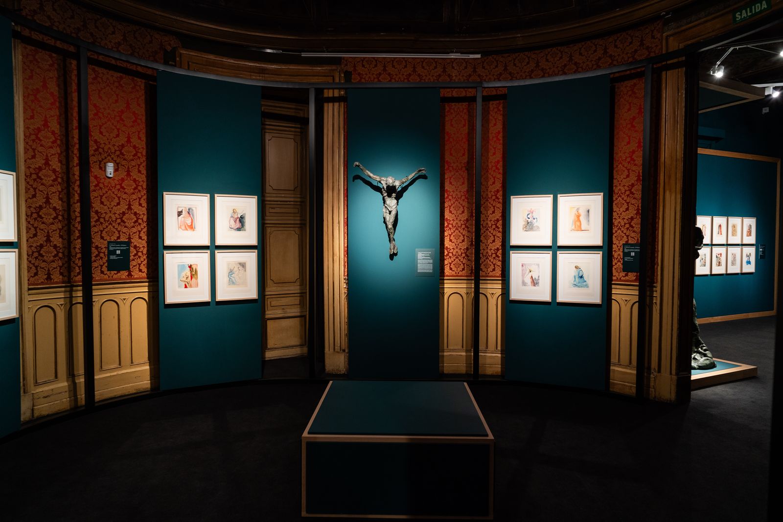 Salvador Dali. San Juan de la Cruz Krisztusa, 1982-2003. Az 1974-ben készült szobor posztumusz bővítése Salvador Dalí engedélyével