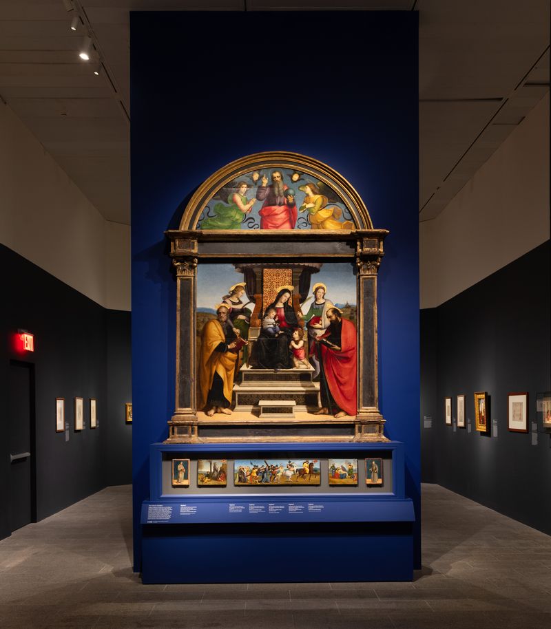 Raphael: Magasztos költészet. Metropolitan Museum of Art. Fotó: Eileen Travell