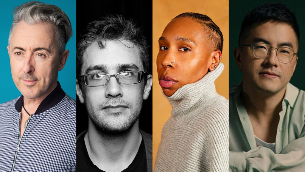Alan Cumming Adam Goldman Lena Waithe and Bowen Yang