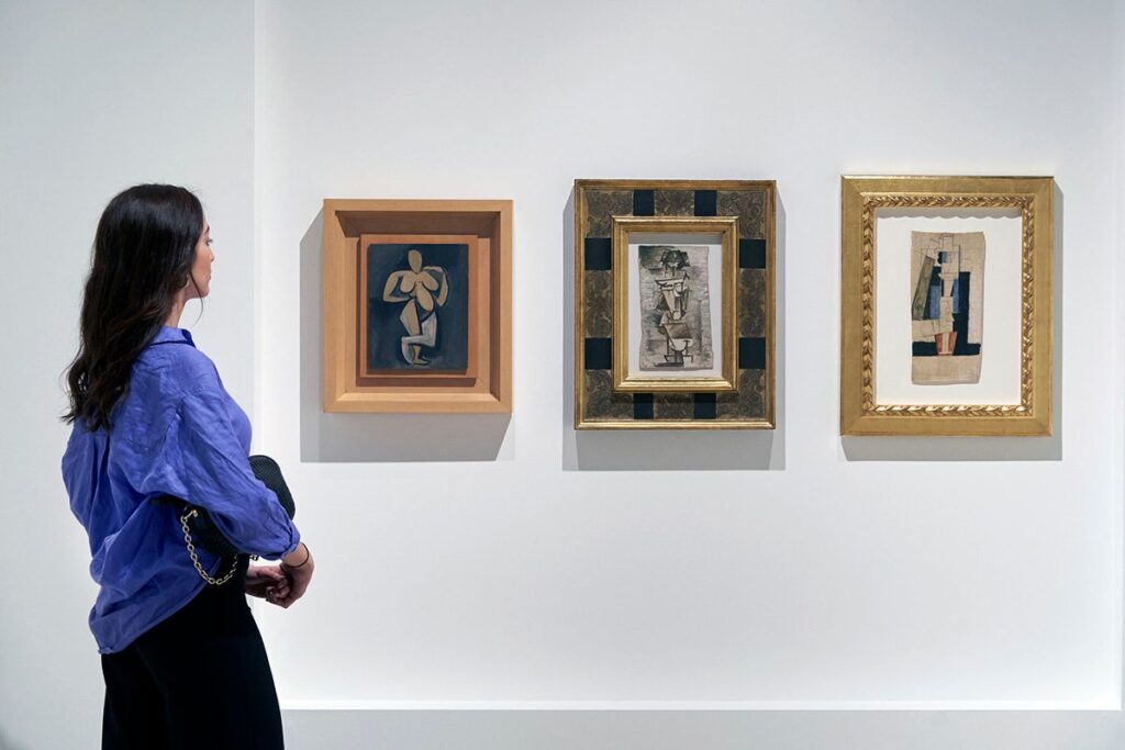 Pablo Picasso: találmányi struktúrák. Egy mű egysége. © Picasso Múzeum Málaga