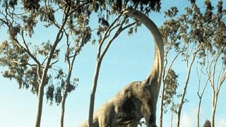 Jurassic Park és rejtett folytatás témájú illusztráció