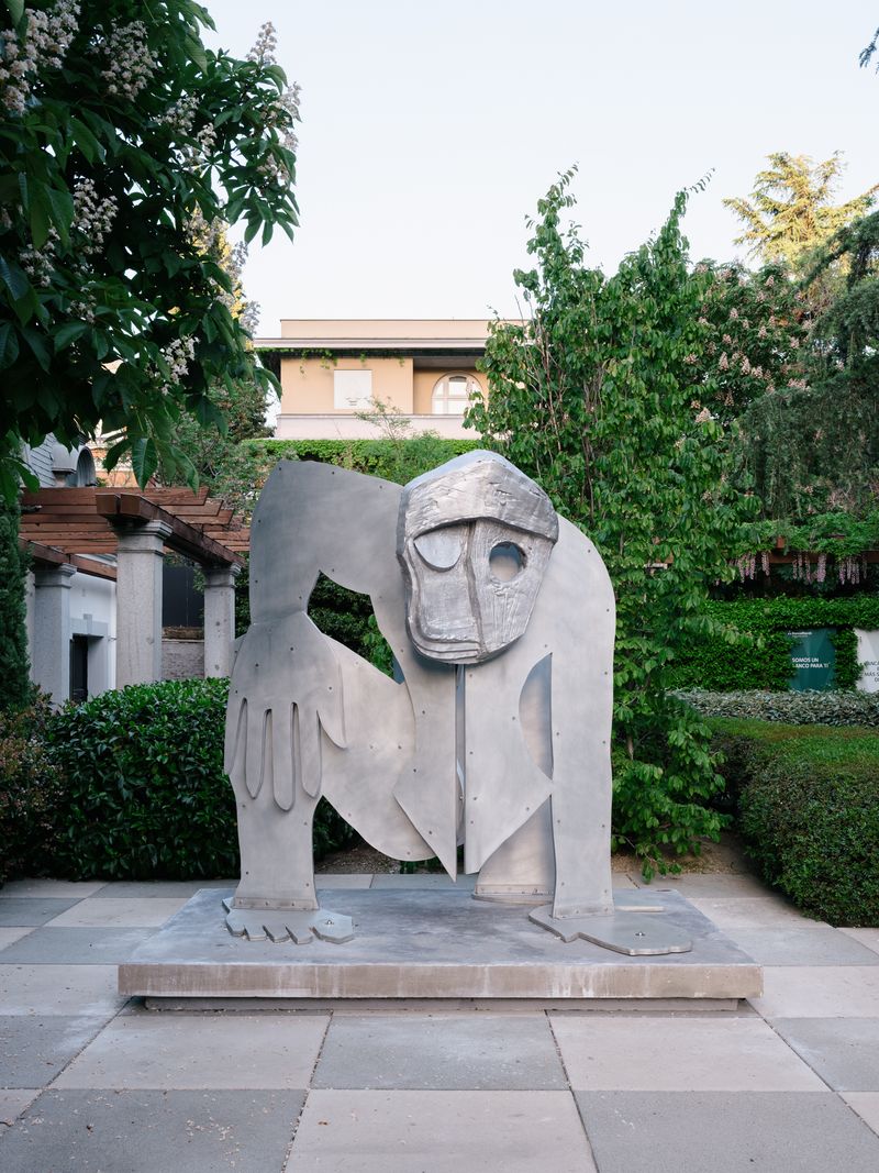 Thomas Houseago. 1. számú alumínium konstrukció (Óriás), 2008