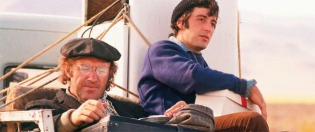 Gene Hackman és Al Pacino a L'Épouvantailban (Warner Bros)