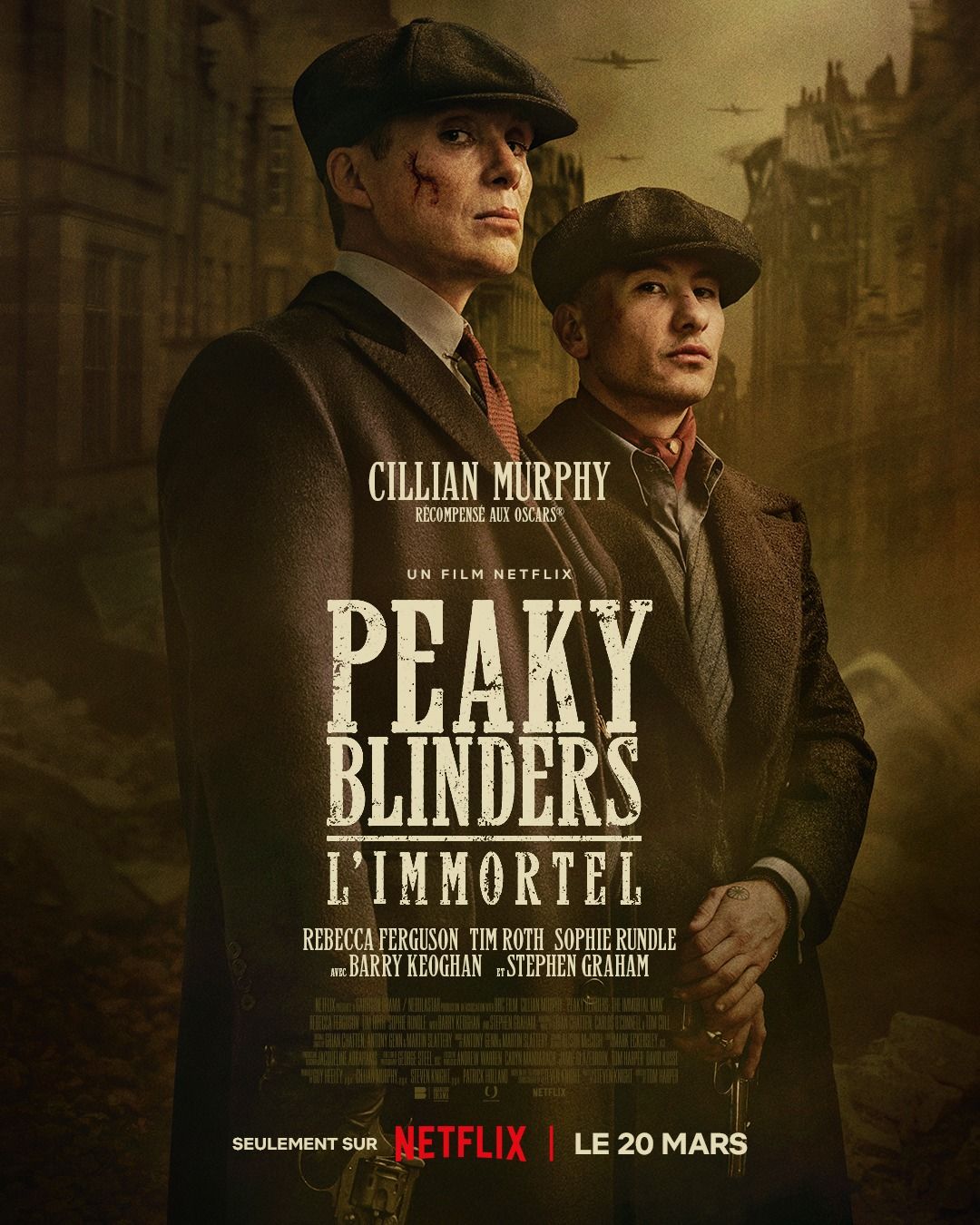 Peaky Blinders l'Immortel - visuel