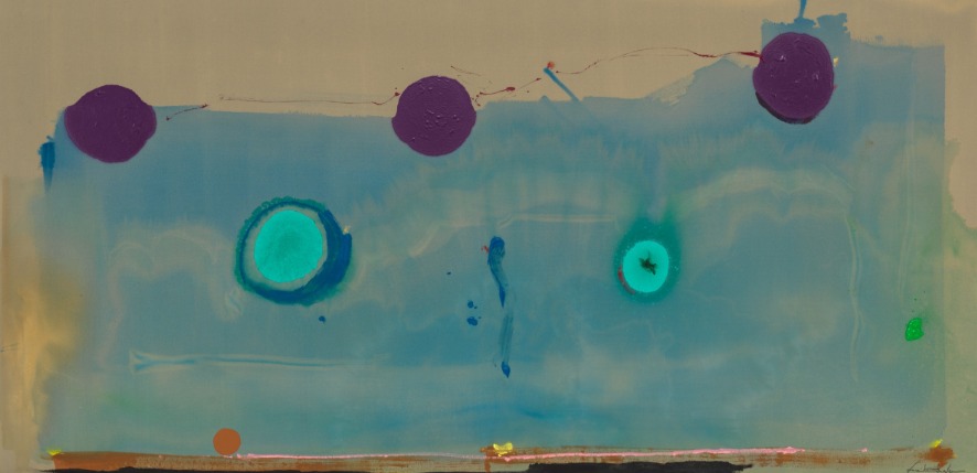 Helen Frankenthaler. Vízi árnyékok, 1988