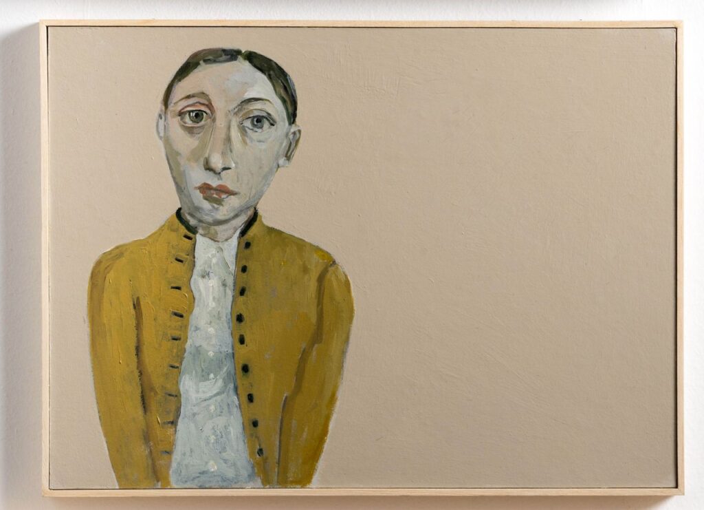 Simon Quadrat. Woman in Yellow, 2025. Rafael Pérez Hernando Gallery jóvoltából