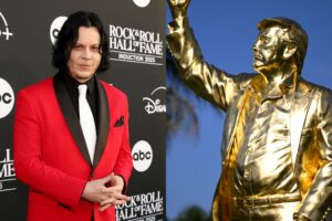 Jack White reagál Donald Trump új aranyszobrára Miamiban