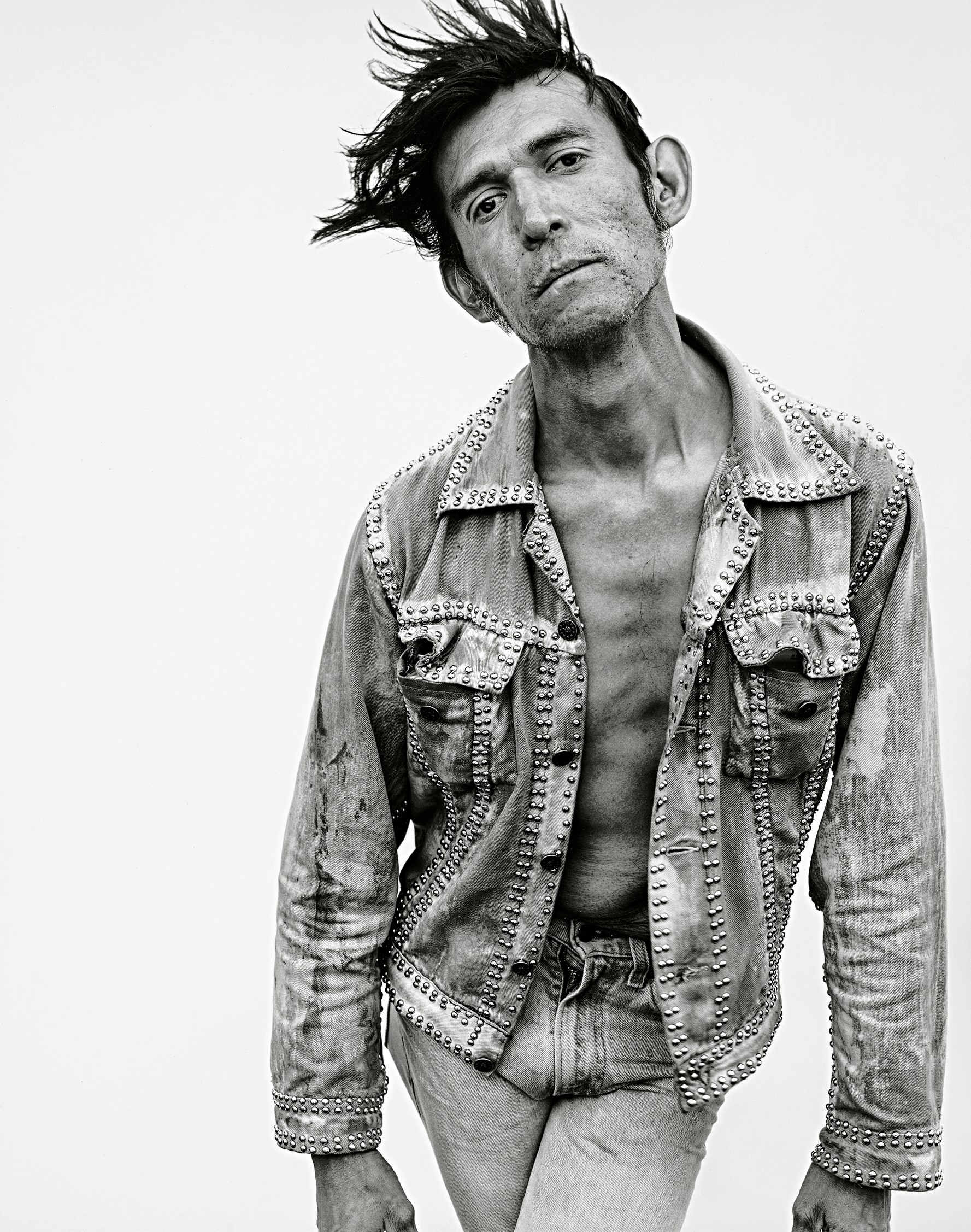 Richard Avedon. David Beason, hajózási hivatalnok, Denver, Colorado, 1981. július 25. A Richard Avedon Alapítvány