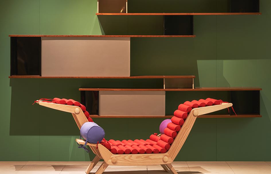 Charlotte Perriand. Dupla heverő, 1952. Cassina