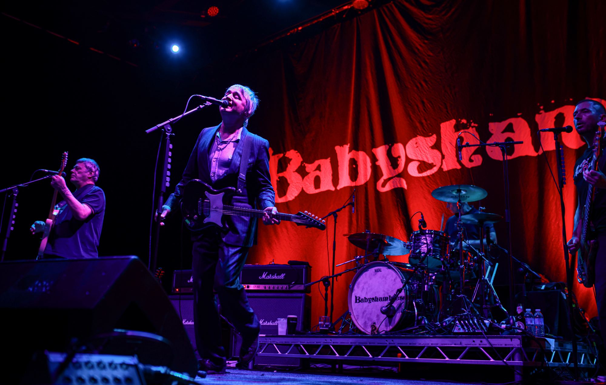 Pete Doherty és a Babyshambles az írországi dublini Vicar Streeten lép fel. (Fotó: Debbie Hickey/Getty Images)