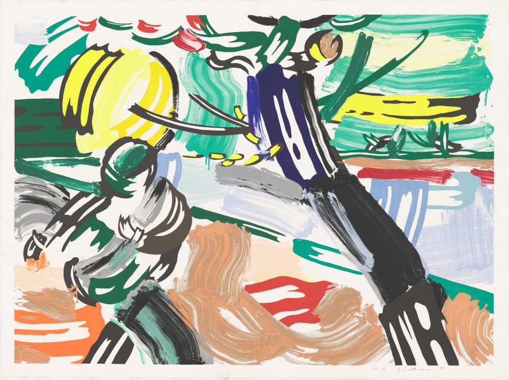 Roy Lichtenstein. A magvető, 1985. © Roy Lichtenstein birtok / 2026, ProLitteris, Zürich