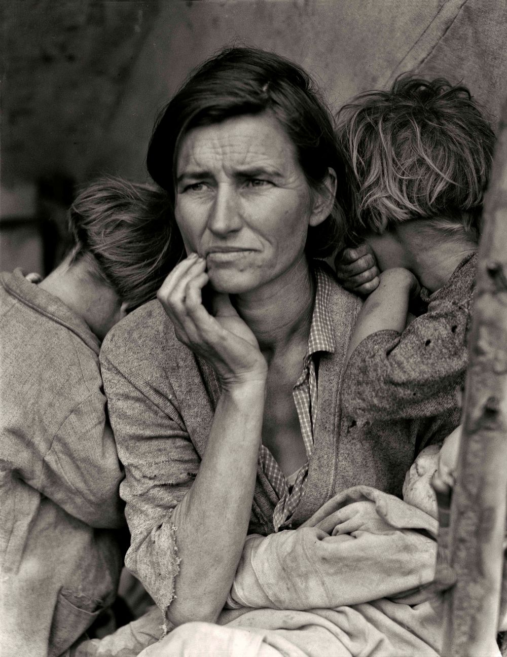 Dorothea Lange. Migráns anya, 1936. The New York Public Library