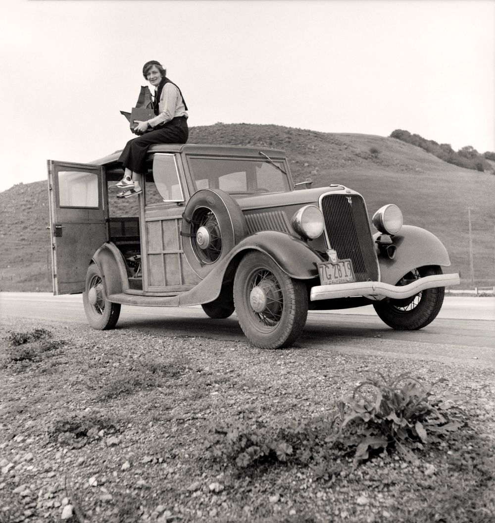 Rondal Partridge. Dorothea Lange, a Letelepítési Igazgatóság fotósa. Kalifornia, 1936