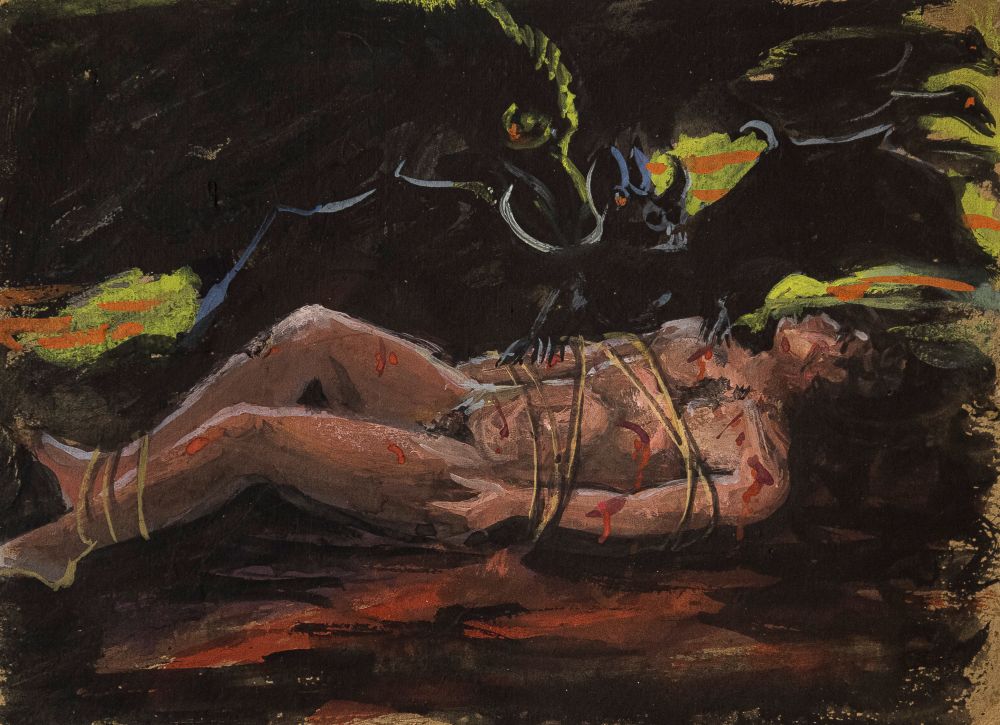 José Manaut. Igazi rémálom, 1949 körül. Manaut Foundation Collection