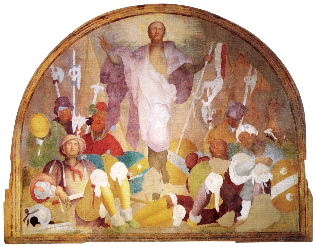 Pontormo. Feltámadás, 1523 - 1525. San Lorenzo al Galluzzo