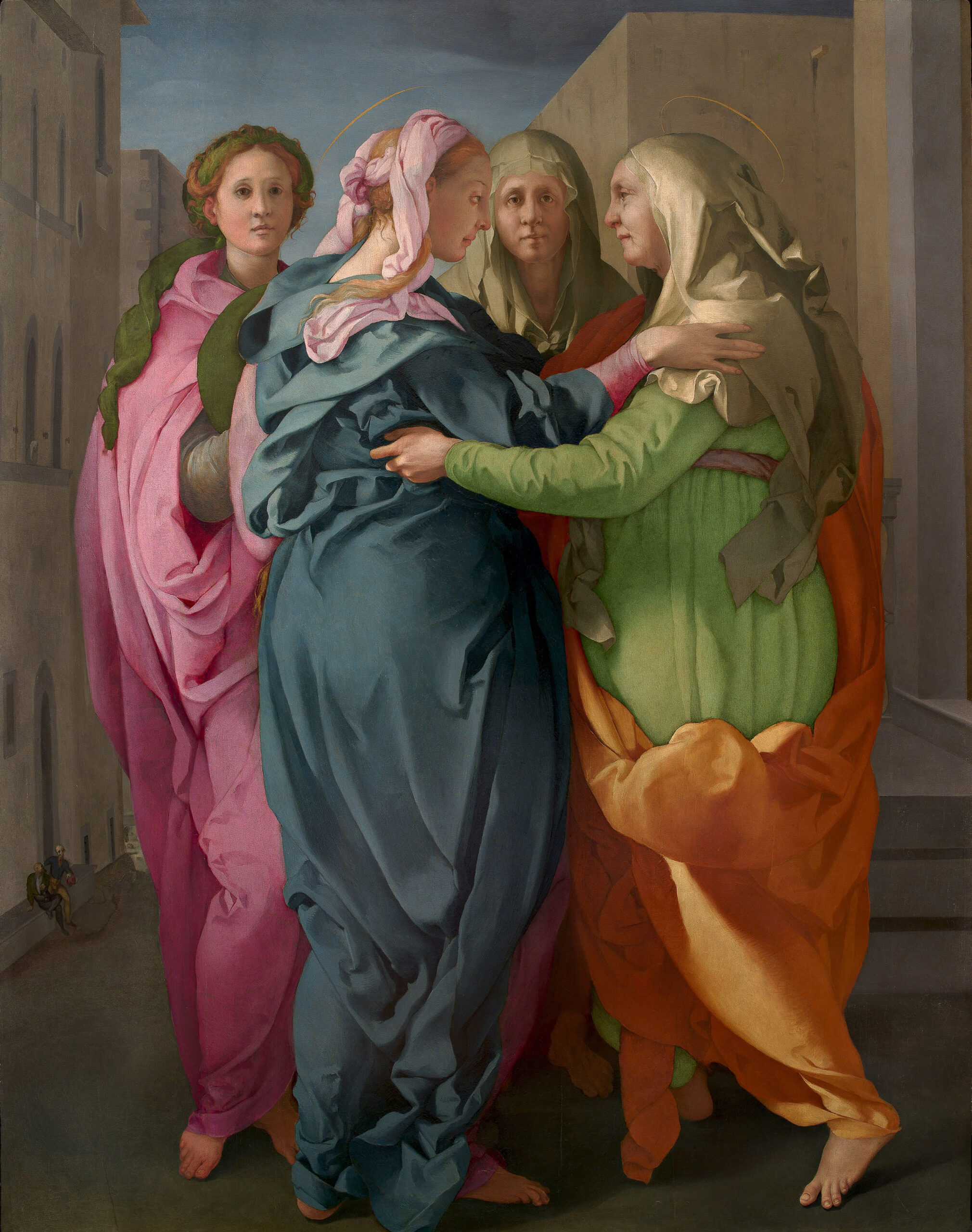 Pontormo. Látogatás, 1528-1532. San Michele Arcangelo di Carmignano