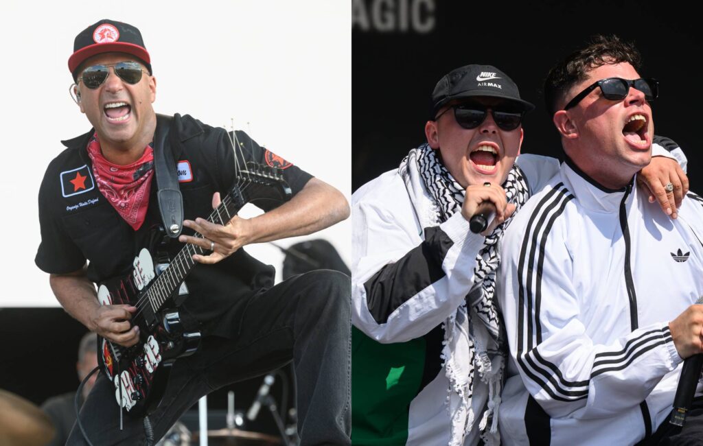 Nézze meg a Kneecap és Tom Morello hatalmas RATM-kódolt kollabját, az Unconquered
