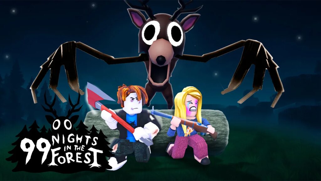 99 Nights in the Forest Game Logo