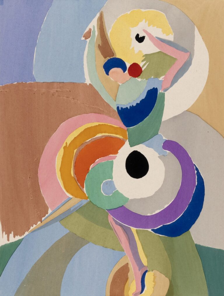 Sonia Delaunay. Bailaora de flamenco, 1916 (1924). Museo de Bellas Artes de Bilbao. Adquirido en 2021