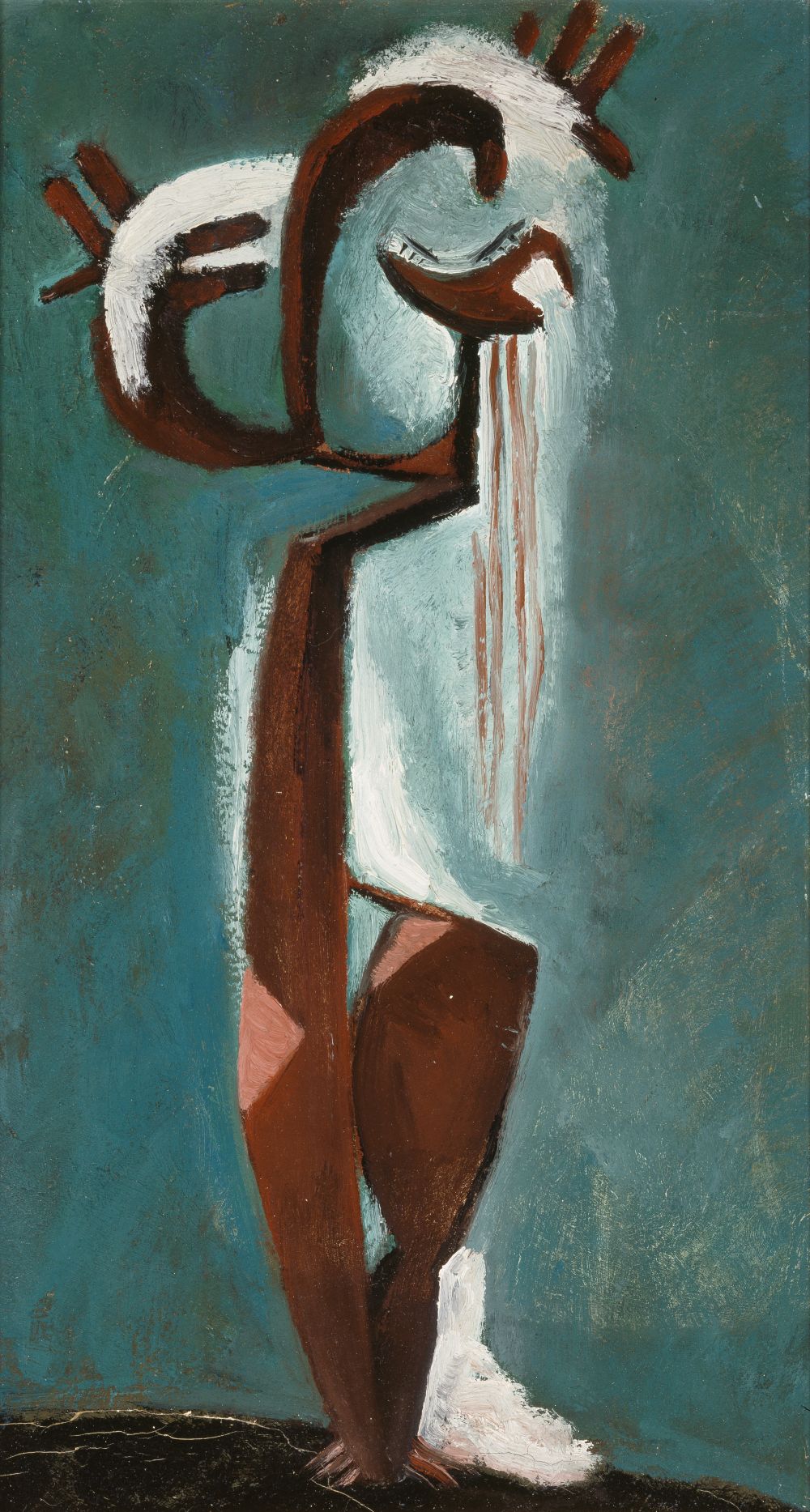 Julio González. Álló karakter, 1936-1939. Reina Sofia Nemzeti Művészeti Központ Múzeum, Madrid. Roberta González adománya, 1973