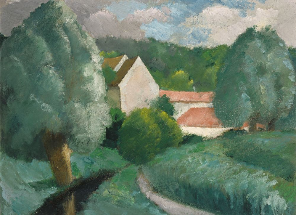 Julio González. Táj, 1925-1928 körül. Reina Sofia Nemzeti Művészeti Központ Múzeum, Madrid. Roberta González adománya, 1973
