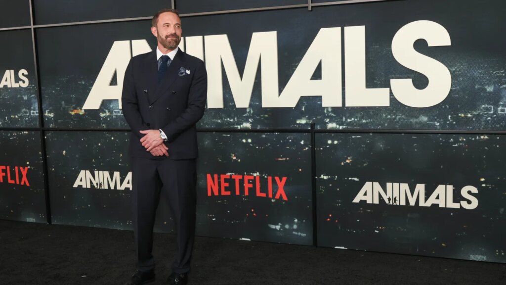 Ben Affleck attends the world premiere of Netflix