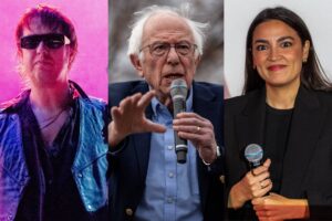 Nézze meg Bernie Sanders és az AOC bemutatkozását a The Strokes-ban a New York-i hatalmas hazatérés show-n