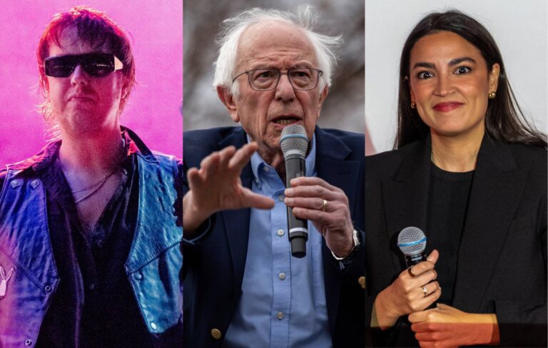 Nézze meg Bernie Sanders és az AOC bemutatkozását a The Strokes-ban a New York-i hatalmas hazatérés show-n
