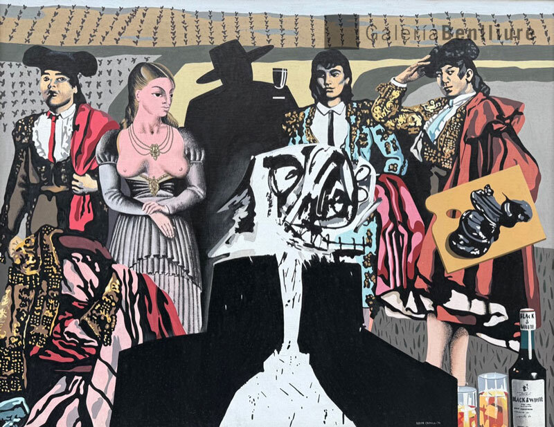 Chronicle Team. Bullfighter Picnic, 1974. Fernando Saludes kollekció
